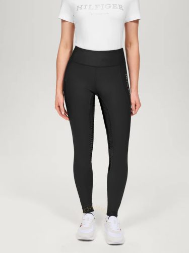 Tommy Hilfiger Devon Riding Full Grip Leggings fekete