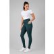 Helica Equestrian teliszilikonos hibrid leggings - méregzöld
