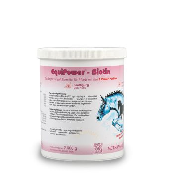 EquiPower - Biotin metioninnal, cinkkel és rézzel 750g