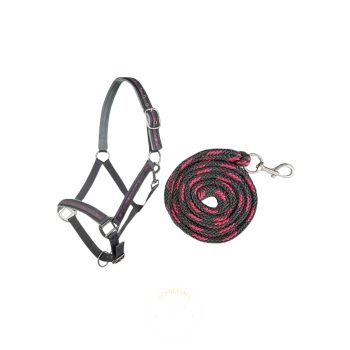 Stars Rózsaszín/Szürke Vezetőszárral