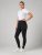 Helica Equestrian teliszilikonos hibrid leggings - fekete