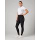 Helica Equestrian teliszilikonos hibrid leggings - fekete
